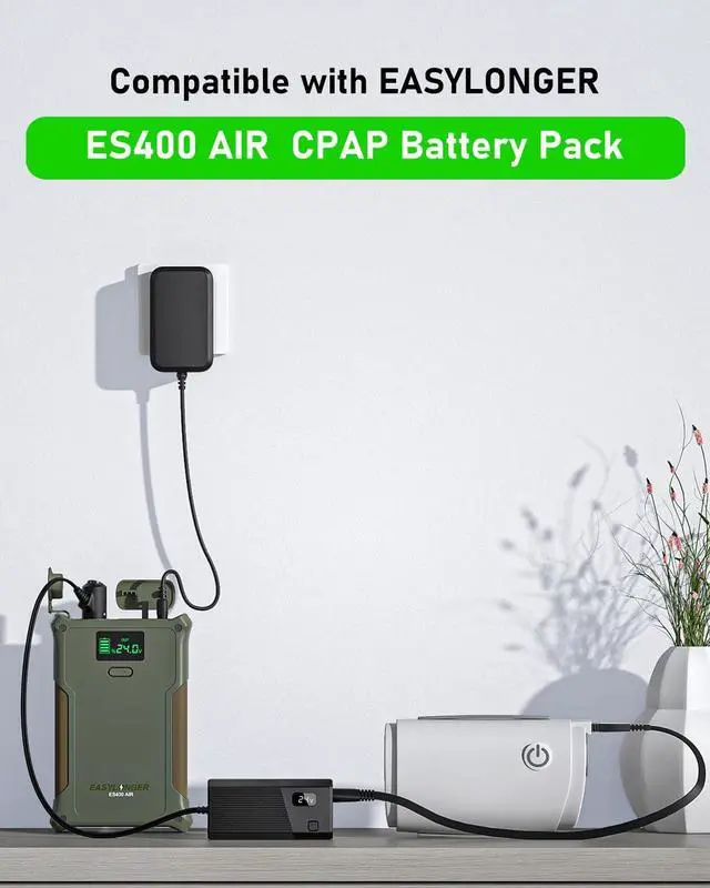 Alt view image 6 of 7 - Car Adapter for CPAP, DC 12/24V Converter CPAP Power Cord | 84W Car Charger with 4 DC CPAP Cables for ResMed S9/ AirSense 10/ AirCurve 10/ AirMini/ AirSense 11/ Philips Dreamstation etc