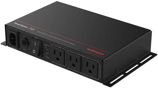Main image of PowerQuest TV3 3-Outlet Non-Sacrificial Surge Protector for Wall-Mounted TVs