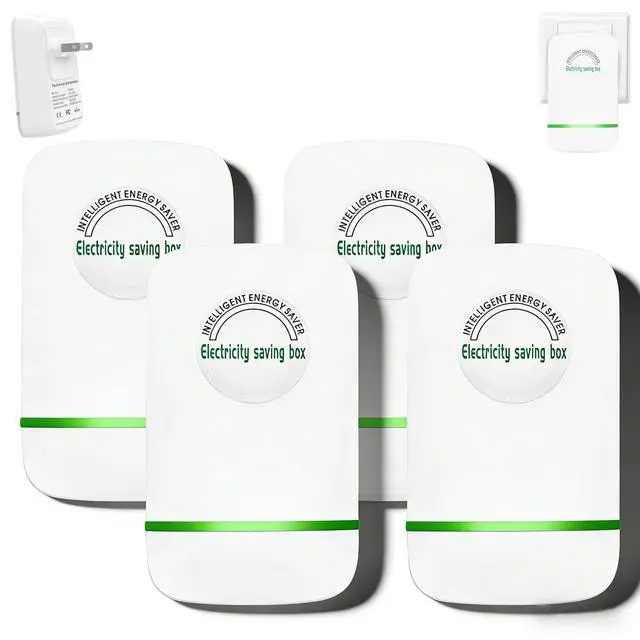 Main image of Plug in Power Box Saver, 2026 Upgrade Power Factor Saver, Surge Protection & Thermoregulation, 90V-250V 28KW Load, Plug and Play, Compact ABS Design, Hot Swappable for Home & Office (4PC)