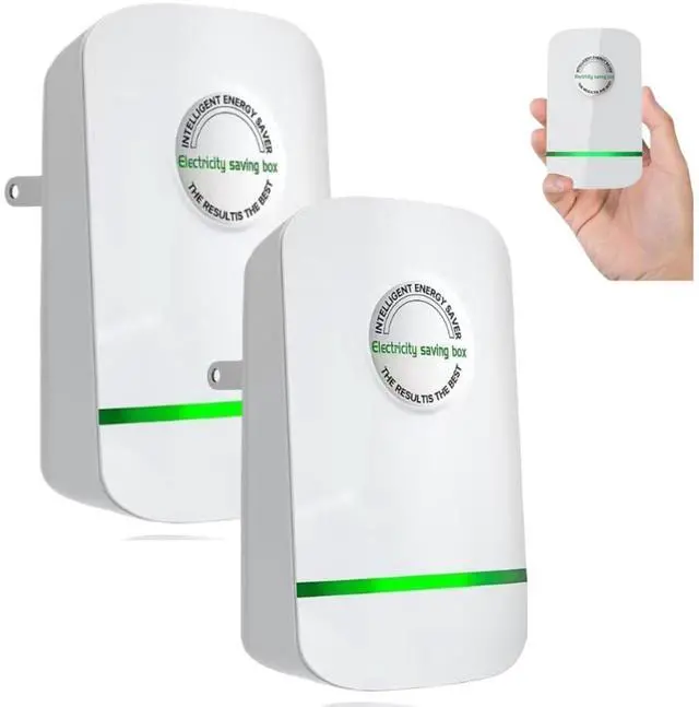 Main image of Upgrade Stopwatt SmartPlug Device, Stop Watt Device Plug-in for Home & Office US Plug 90V-250V 30KW 2Pcs