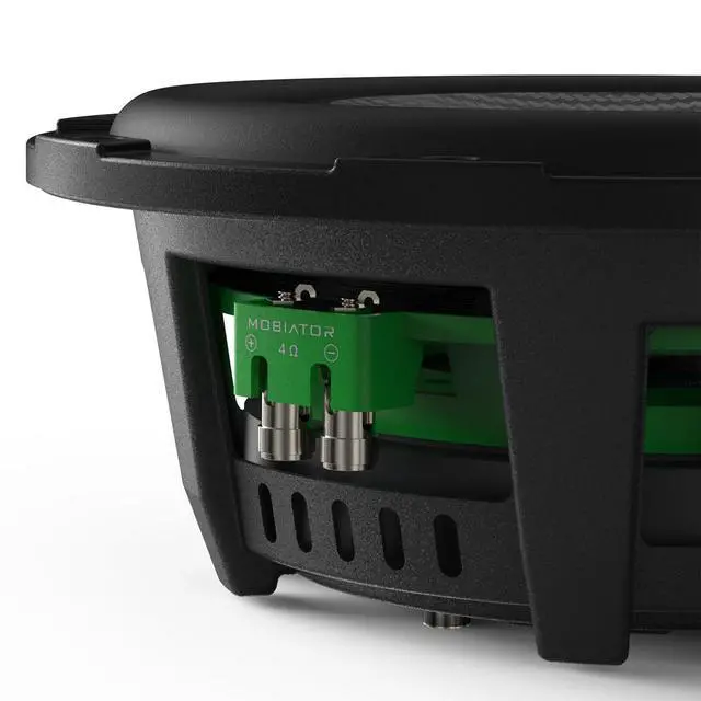 Alt view image 6 of 7 - 10'' Shallow Mount Car Subwoofer Dual 4 Ohm, 1200W Max 300W RMS High Performance Slim Car Audio Subwoofer, 2.5 Inch High Temperature Voice Coil, FS Lower to 32Hz, Update Version, MB-DS104