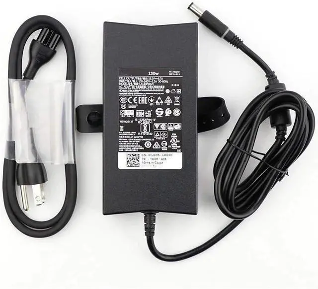 Main image of OEM 130W for Dell Vostro 3750 Latitude 5501 5591 5401 5491 E6540 5424 5420 | Dell Rugged Laptop PC Genuine 19.5V 6.7A 130watt AC/DC Adapter 130 Watt Power Supply Cord Battery Charger Cable PSU