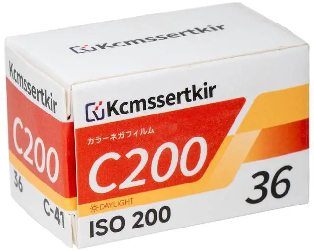 Main image of C200 Color Negative Film, ISO 200, 35mm 135 Format, 36 Exposures, Daylight Balanced, C-41 Process, for Analog Film Cameras