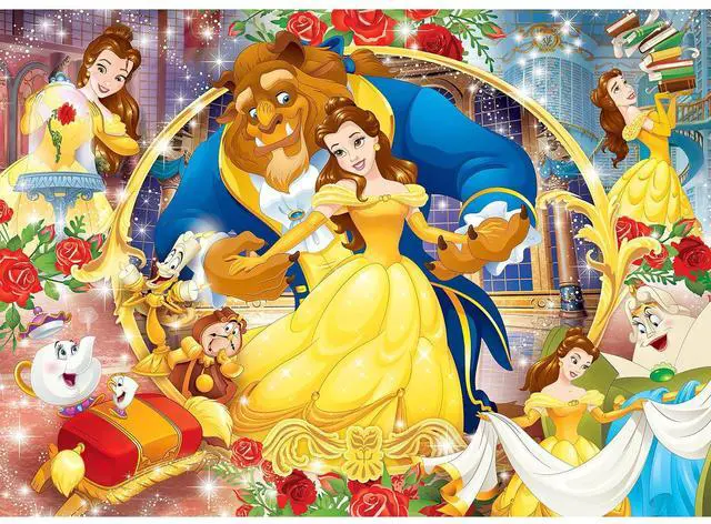 Main image of Princess Backdrop, 7x5 FT Banner Background Cartoon Theme Birthday Party Supplies & Decor for Girls