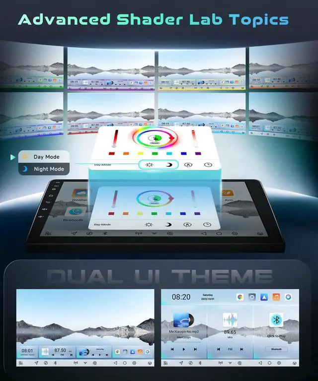 Alt view image 7 of 7 - 5/6GhzWiFi,for Honda Accord 7th 2003-2007 Car Stereo Radio with Snapdragon 8Core 4GB+64GB,10.1 Inch IPS Touchscreen Wireless Carplay/Android Auto DSP Hi-Res GPS Android 13 FM/RDS SWC Camera