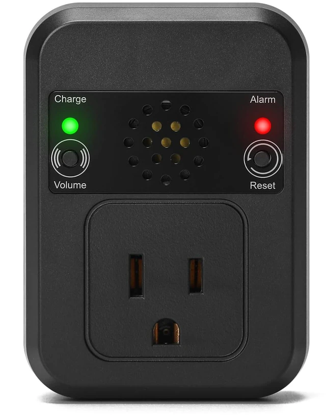 Main image of Power Outage Alarm with LED Indicator Lights and 80-120dB Adjustable Alarm, Perfect for Monitoring Refrigerators, Freezers & Sewage