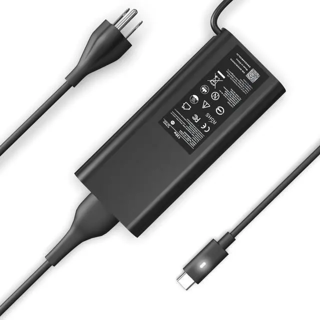 Main image of Replacement for Dell 130W Laptop Charger USB C Computer XPS 15 17 9575 9500 9510 9520 9530 9700 9710 9720 9730,Precision 5470 5480 5550 5560 5570 3560 3570 3571 2in1,Latitude Type C Power Cord Adapter