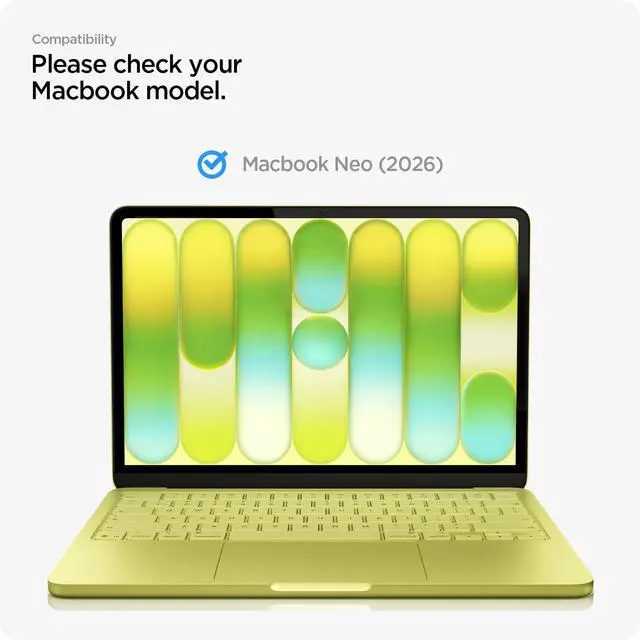 Alt view image 2 of 7 - Tempered Glass Screen Protector GlasTR Slim for Macbook Neo | 9H+ Tempered glass, Scratch resistance, GlasTR Slim, Lab-tested 100% clarity, Precise cutout, Case-friendly, 1Pack