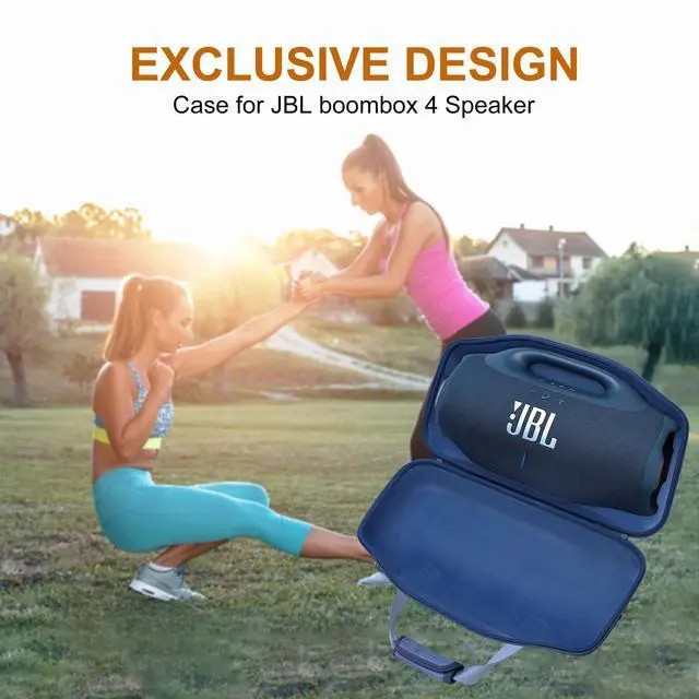 Alt view image 5 of 7 - Case for JBL Boombox 4 Most Powerful Portable Waterproof Speaker Black | Hard Carrying Travel Case for JBL Boombox 4 Most Powerful Portable Waterproof Speaker