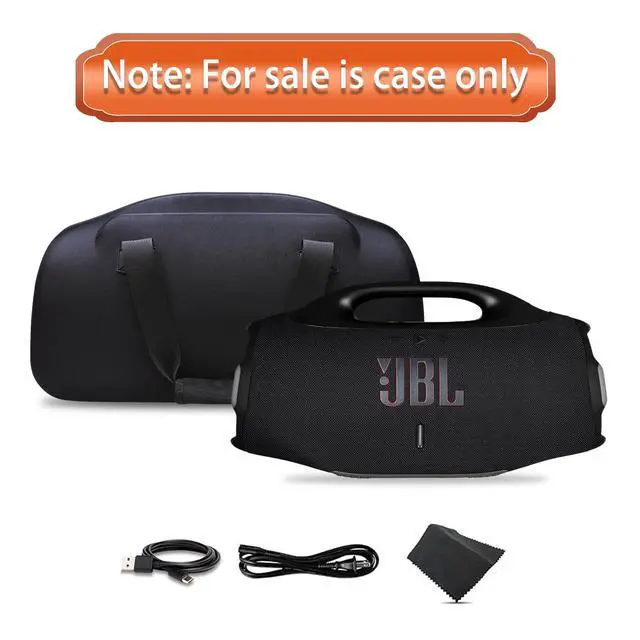 Alt view image 6 of 7 - Case for JBL Boombox 4 Most Powerful Portable Waterproof Speaker Black | Hard Carrying Travel Case for JBL Boombox 4 Most Powerful Portable Waterproof Speaker