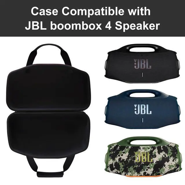 Alt view image 7 of 7 - Case for JBL Boombox 4 Most Powerful Portable Waterproof Speaker Black | Hard Carrying Travel Case for JBL Boombox 4 Most Powerful Portable Waterproof Speaker