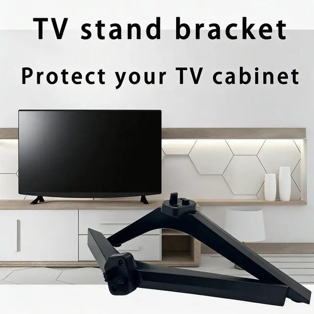 Alt view image 5 of 7 - Base TV Stand Legs Replacement fit for Hisense 32" 40" 43"Class FHD TV | Smart LED TV legs