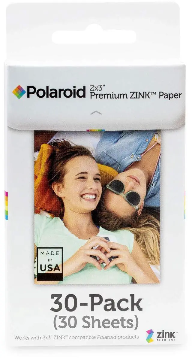 Main image of 2x3-Inch Premium ZINK Photo Paper for Snap / Snap Touch / Z2300 / SocialMatic Instant Cameras / Zip Instant Pr
