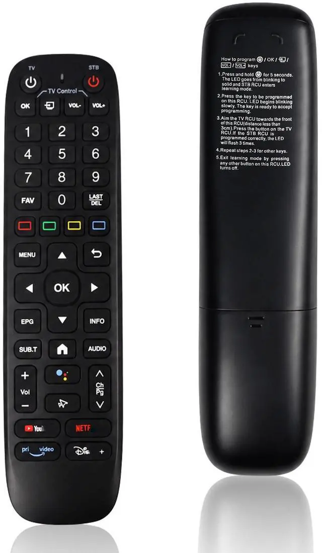 Main image of New Backlight V6 Plus Voice Remote Control, Compatible with vSeeBox V6 Plus Intelligent Bluetooth Voice Remote Control
