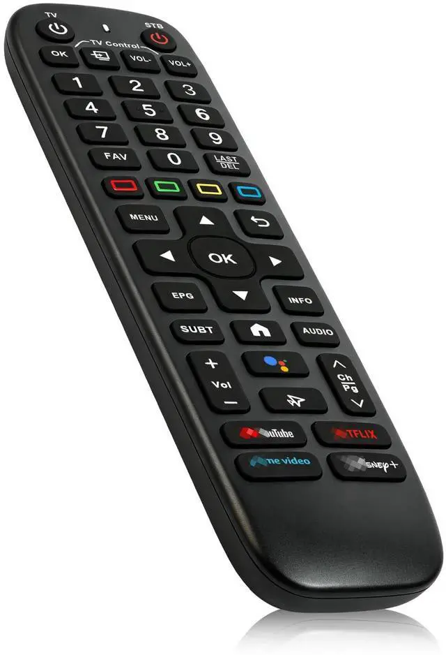 Main image of Backlight V6 Plus Voice Remote Control Replacement for Vseebox V6plus Remote Compatible for vSeeBox V5 Pro,3 Pro, V3 Plus