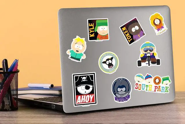 Alt view image 5 of 6 - South Park Sticker Pack Die, Scrapbooking & Indoor/Outdoor Use, Set of 50
