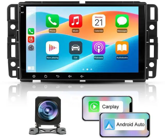 Main image of 8" Car Radio Stereo 64GB for Chevy Silverado Suburban GMC Sierra