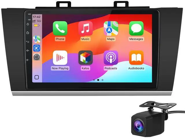 Main image of Car Stereo for Subaru Outback Legacy 2015-2018 9' Touch Screen CarPlay | 9-inch Touch Screen Upgrade CarPlay/Android Auto 2G RAM 32G ROM GPS Navigation Bluetooth Backup Camera