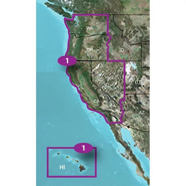 Main image of Topo US 24k West, MicroSD/SD