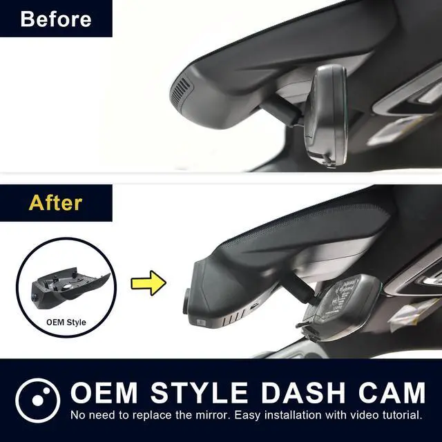 Alt view image 6 of 7 - STARVIS 2 Front 4K HDR Dash Cam IMX678, Fit for Chevy Silverado 1500 2022-2026 2500 HD/3500 HD 2024-2026(Model C), 5GHz WiFi, GPS, 64 GB