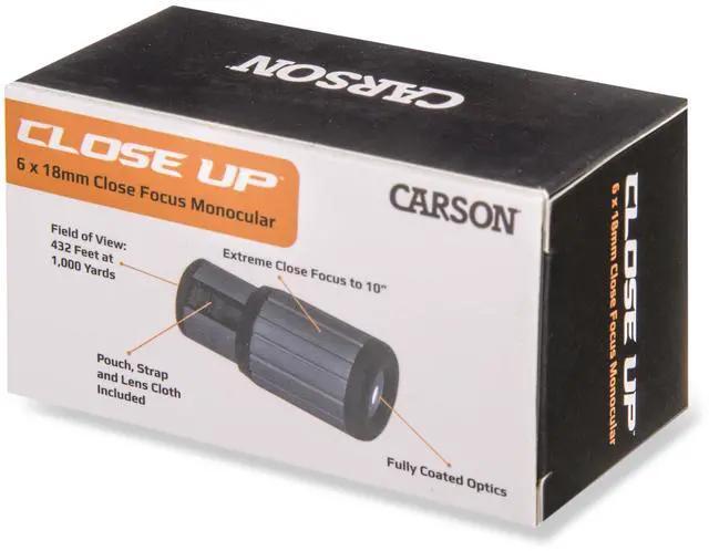 Alt view image 4 of 4 - CloseUp 6x18mm Close-Focus Monocular (CF-618)