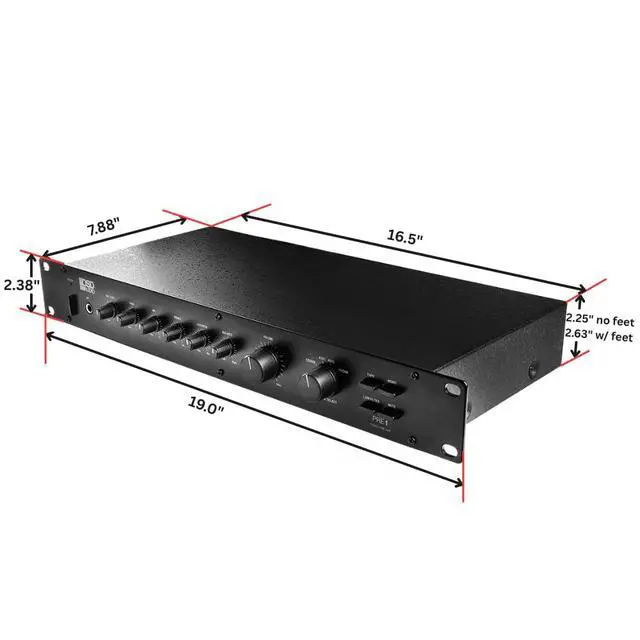 Alt view image 2 of 6 - Pre-1 High Definition Preamplifier Multi Source Select Phono Ready