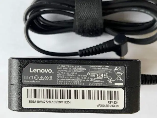 Alt view image 7 of 7 - Laptop Charger 65W watt Small Round tip (4.0mm1.7mm tip) AC Wall Power Adapter for Yoga ideapad Flex4,Compatible with ADLX65CDGU2A 5A10K78742 01FR137