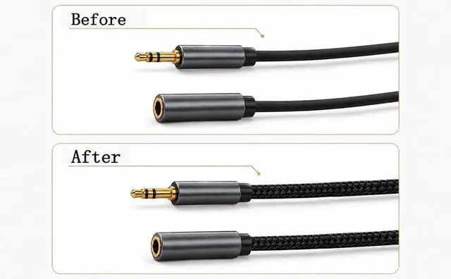 Alt view image 3 of 6 - 300 Feet - 1/4,1/2,3/8 Inch Braided Wire Loom PET Cable Loom Expandable Braided Sleeving Wire Sleeve for AutomotiveTV, Computer, Home Theater, Black