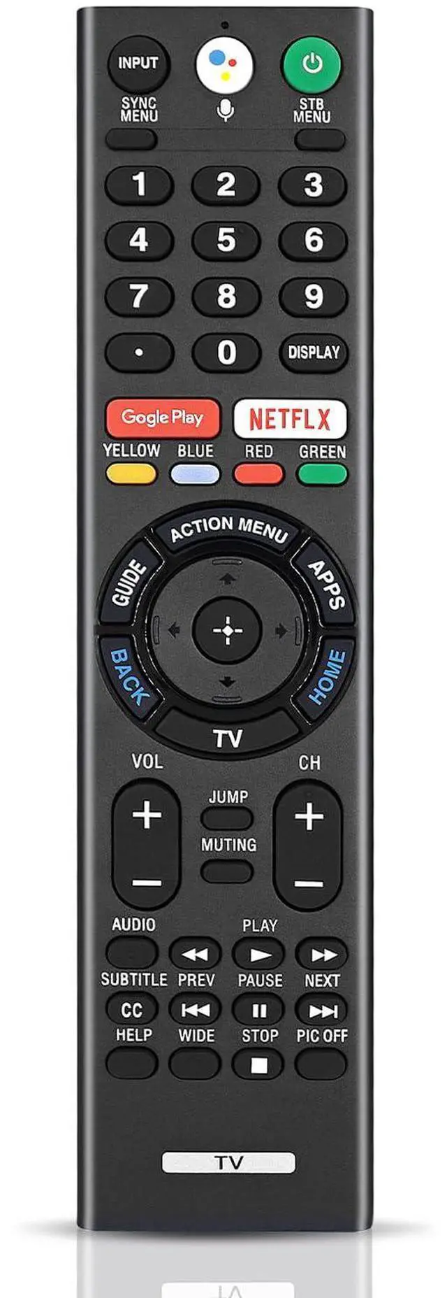 Main image of Replacement for Sony Bravia TV Remote with Voice Control, for Sony RMF-TX300U 4K Smart HDTV XBR-49X800E XBR-55X800E XBR-55X850D XBR-65X850E XBR-85X850D XBR-43X800E XBR-65X930D XBR-75X850E XBR-75X940D
