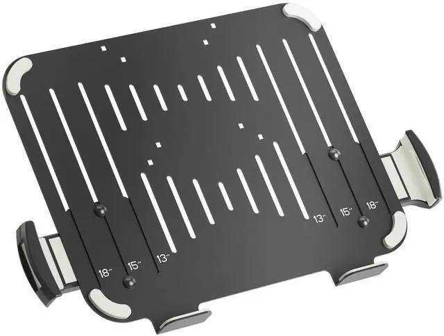 Main image of Adjustable 13 to 18 inch Laptop VESA Arm Mount Tray for Monitor Arms and Stands (Tray Only),Fits 75x75/ 100x100 mm VESA Mount Holes,and Supports Weight up to 10lbs,Black(TP007)