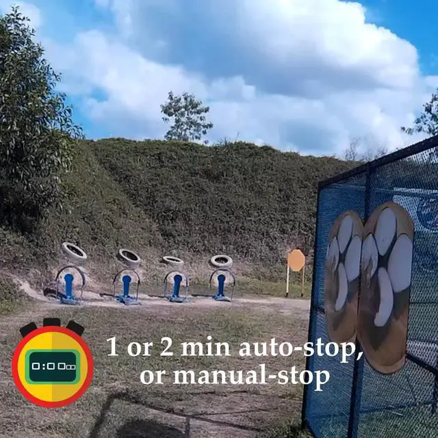 Alt view image 2 of 7 - Mini Action Camera with Built-in 64GB and WiFi, 2K or 4K Video Resolution, Auto-Stop, Hat Cam, Helmet Cam, Cap Mounted Video Camera for USPSA, IPSC, IDPA, Practical Shooting