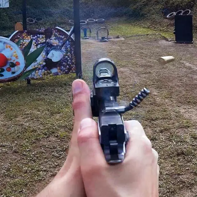 Alt view image 5 of 7 - Mini Action Camera with Built-in 64GB and WiFi, 2K or 4K Video Resolution, Auto-Stop, Hat Cam, Helmet Cam, Cap Mounted Video Camera for USPSA, IPSC, IDPA, Practical Shooting