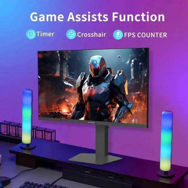 Alt view image 3 of 7 - 27 Inch Gaming Monitor 320Hz/300Hz/240Hz,QHD2560X1440 Fast IPS,Adaptive FreeSync,90% DCI-P3,HDR400 Support,ErgoStand 2XDP1.4&2XHDMI2.1,P273B