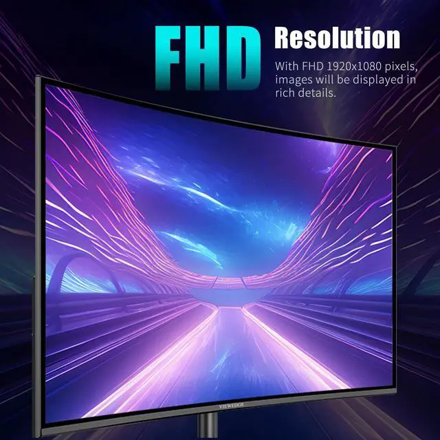 Alt view image 4 of 7 - 27 inch Curved Gaming Monitor 180Hz 1ms 1080p Computer Monitor | 1800R VA Screen, 120% sRGB with FreeSync, Low Motion Blur, HDMI & DP, Built-in Speakers