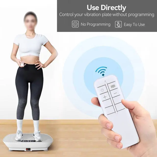 Alt view image 3 of 6 - Replacement for MERACH Vibration Plate Exercise Machine MR-2398 MR-2398P Remote Control, for YESOUL YS-VM60, for ZENACTIVE Vibration Plate