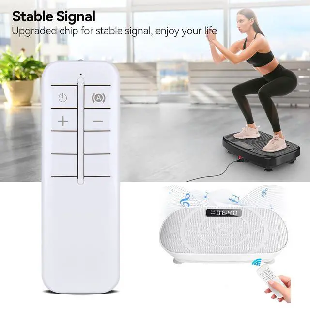 Alt view image 6 of 6 - Replacement for MERACH Vibration Plate Exercise Machine MR-2398 MR-2398P Remote Control, for YESOUL YS-VM60, for ZENACTIVE Vibration Plate