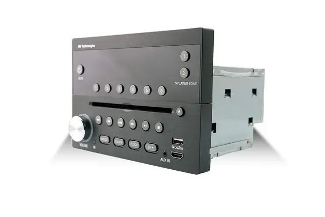 Alt view image 4 of 7 - iRV Technology IRV31 Am/FM/CD/DVD Rv Radio Stereo 2 Zones Wallmount Receiver 2.1 Channels Surround, 5"