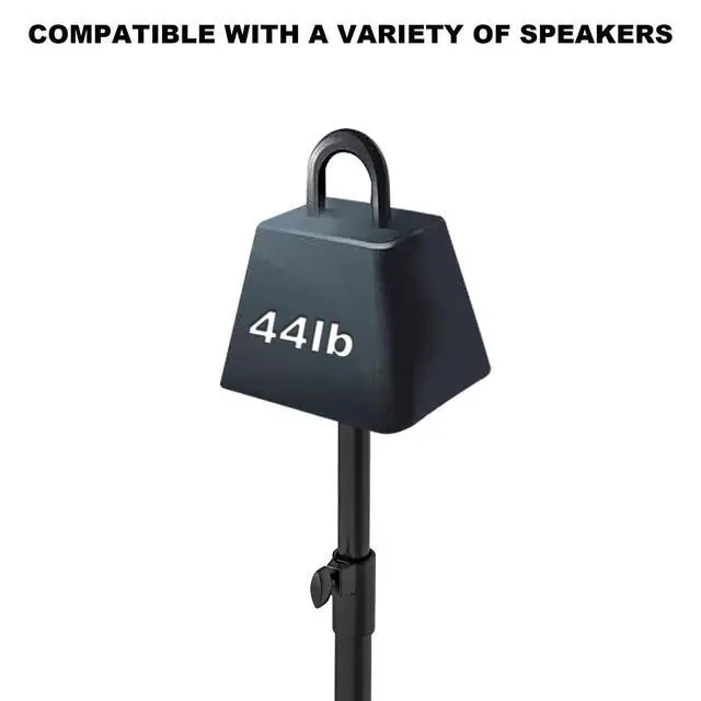 Alt view image 5 of 7 - Heavy Duty Speaker Stand for JBL Partybox,Height Adjustable Speaker Stand for JBL Partybox 120/110/100/310/320,35mm Pole Speaker Stand-1 Piece (Stand Only)