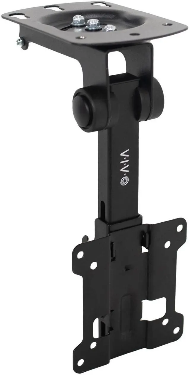 Main image of MOUNT-M-FD27 Manual Folding Ceiling Mount for 13-27 inch Flat Screens, Tilt Roof, Under Cabinet Mount for LCD TVs and Monitors