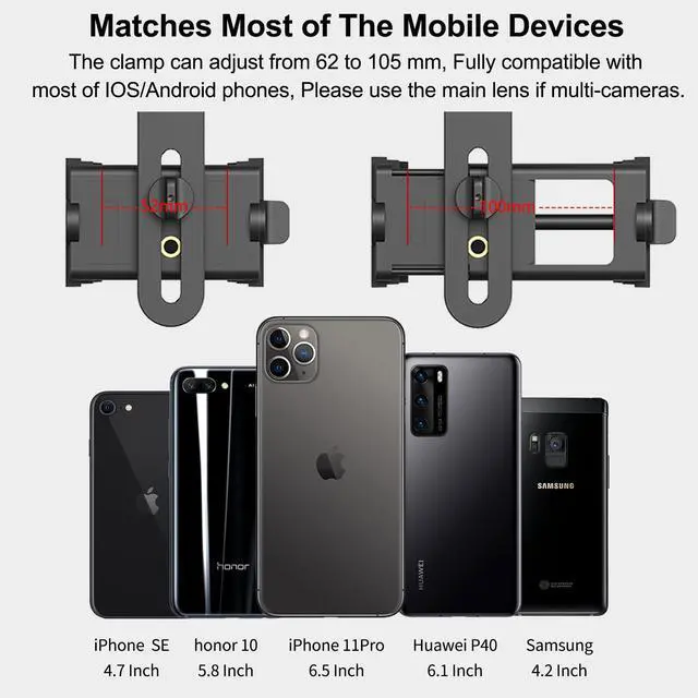 Alt view image 4 of 6 - Universal Phone Adapter - Capture Stunning Moments with Your Smartphone Through Binoculars, Monoculars, Scopes, Telescopes, and Microscopes - Fits Most Smartphones