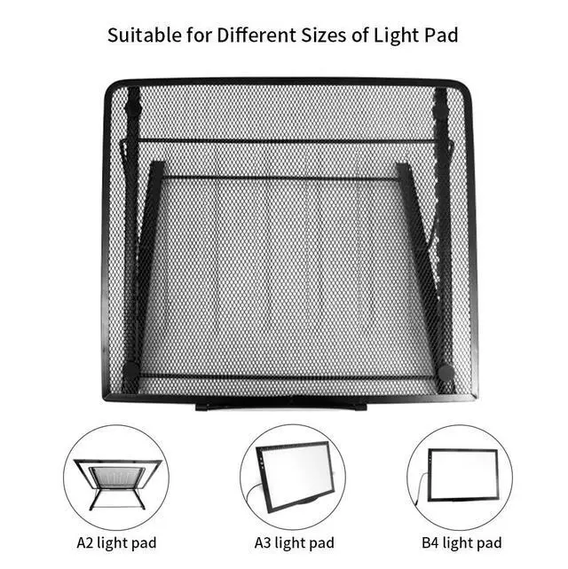 Alt view image 4 of 4 - Light Pad Stand for A3/A2 Size Light Pad (Larger)