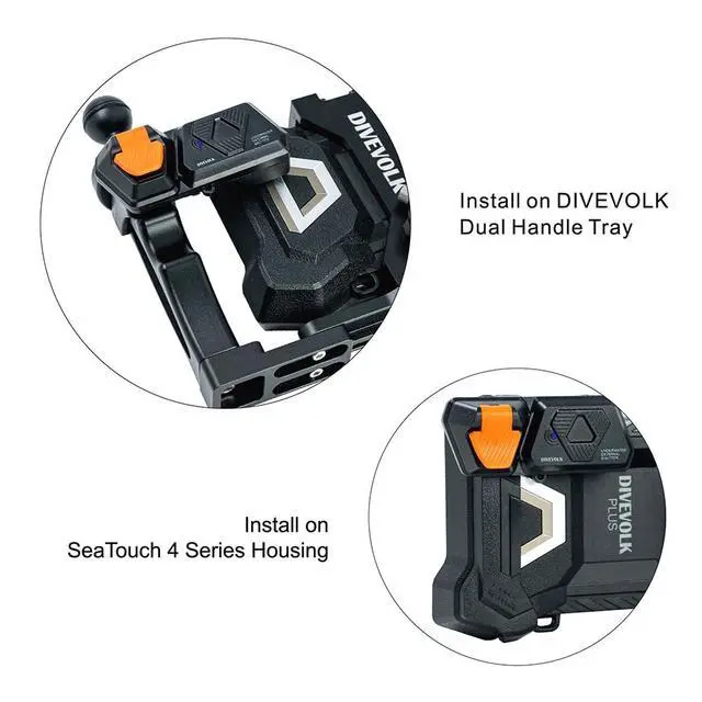 Alt view image 2 of 6 - Underwater External Shutter for Seatouch 4 Max Plus Housing