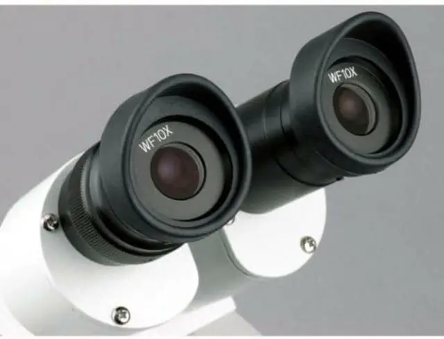 Alt view image 5 of 5 - SE305R-PZ Forward Binocular Stereo Microscope, WF10x and WF20x | 10X-60X Magnification Range DIN Standard RMS 20.32mm Thread 160mm Finite Tube Length Compatible