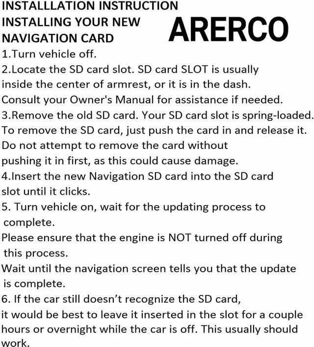 Alt view image 4 of 6 - 2026 Navigation SD Card Map Update for Toyota | 86271 0E077, 4Runner, Camry, Corolla, Highlander, Prius, Tacoma, Tundra, RAV4, Mirai, Venza, Sienna, Avalon GPS Map USA/CAN