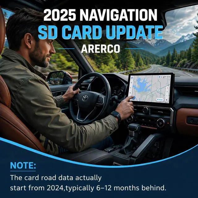 Alt view image 6 of 6 - 2026 Navigation SD Card Map Update for Toyota | 86271 0E077, 4Runner, Camry, Corolla, Highlander, Prius, Tacoma, Tundra, RAV4, Mirai, Venza, Sienna, Avalon GPS Map USA/CAN