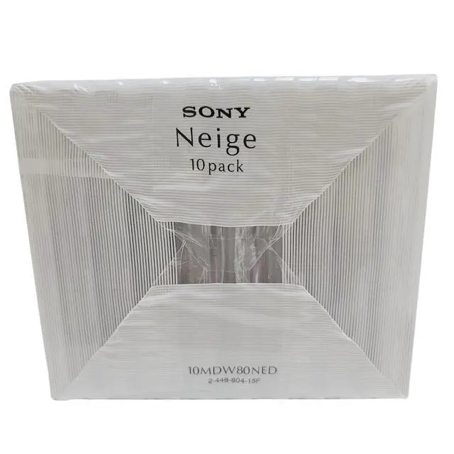 Alt view image 2 of 4 - Neige 80 Minute Blank minidisc 10 disc Pack