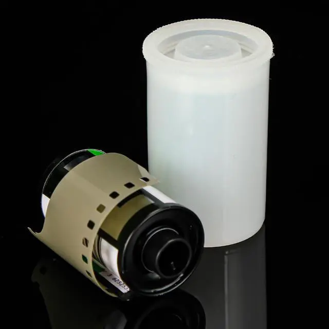 Alt view image 3 of 6 - 30 Pieces Plastic Film Canister Holder, 35 mm Empty Camera Reel Containers, Storage Containers Case with Lids for Storing Small Accessories, Film, Keys, Coins, Art Beads(White)