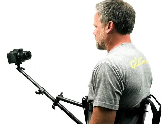 Alt view image 2 of 6 - SNC 100 Snorricam Camera Rig Body-Mounted POV Stabilizer for DSLR & Mirrorless Cameras Adjustable Chest Harness for Cinematic Walking Shots, Music Videos & Action Filmmaking