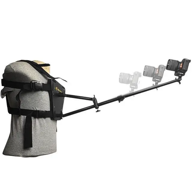 Alt view image 4 of 6 - SNC 100 Snorricam Camera Rig Body-Mounted POV Stabilizer for DSLR & Mirrorless Cameras Adjustable Chest Harness for Cinematic Walking Shots, Music Videos & Action Filmmaking