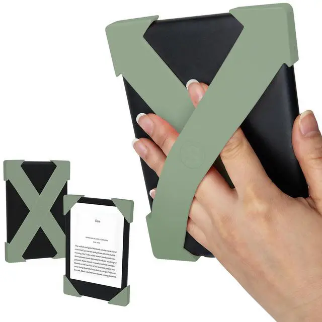 Main image of Hand Straps for Kindle Paperwhite & Kobo Aura H2O - Sage